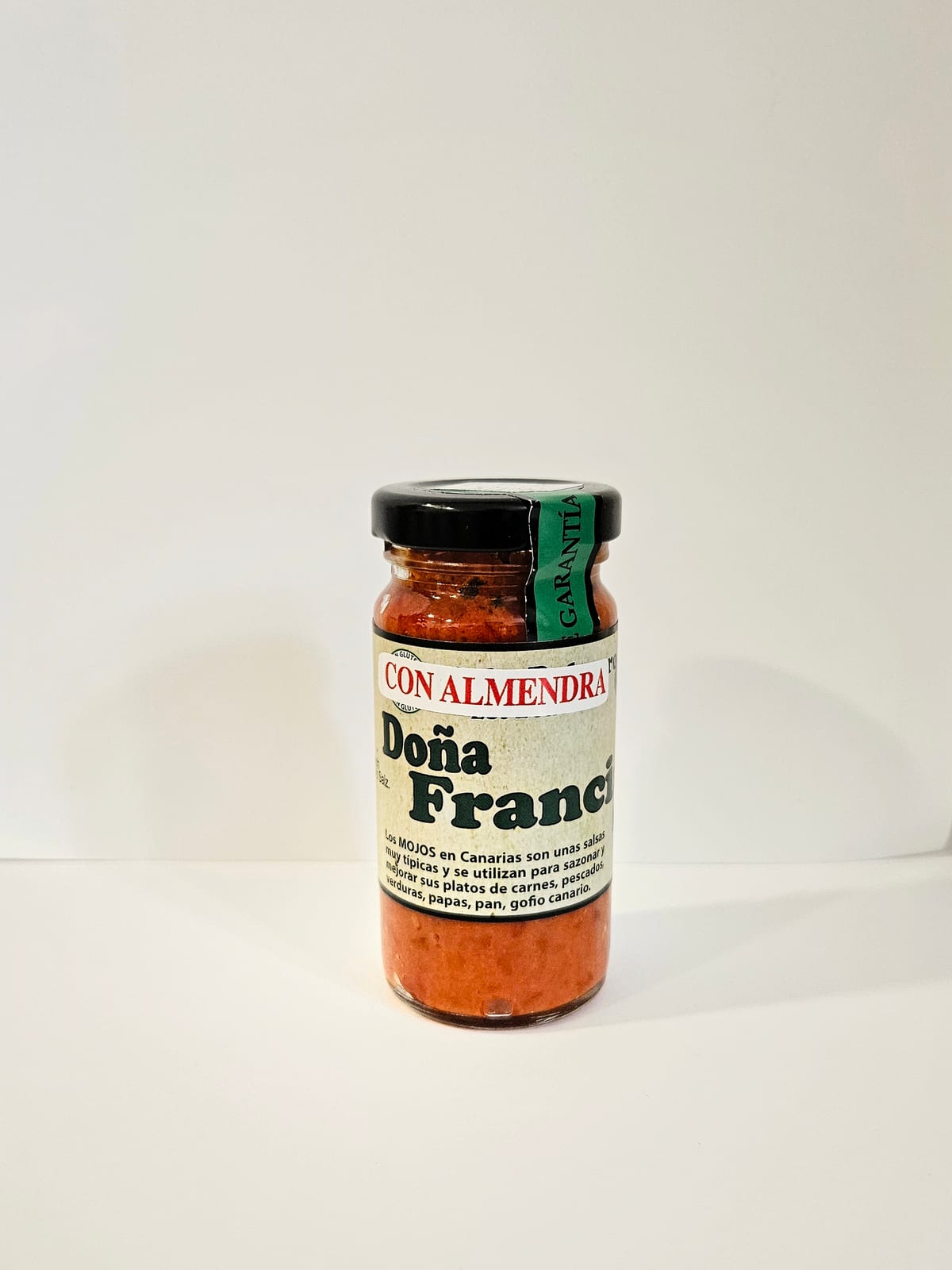 Mojo rojo con almendras 100ml