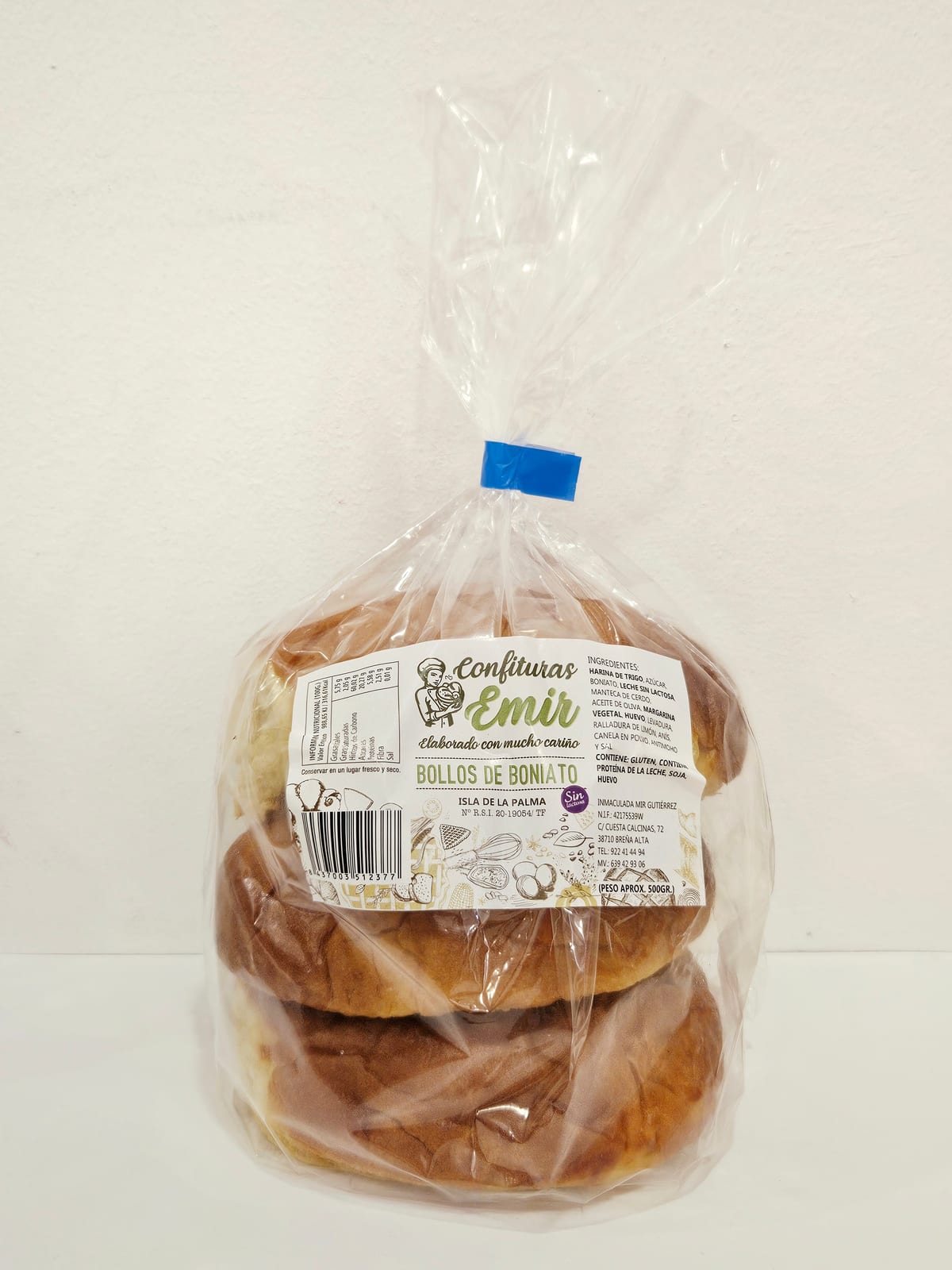 Bollos de boniato